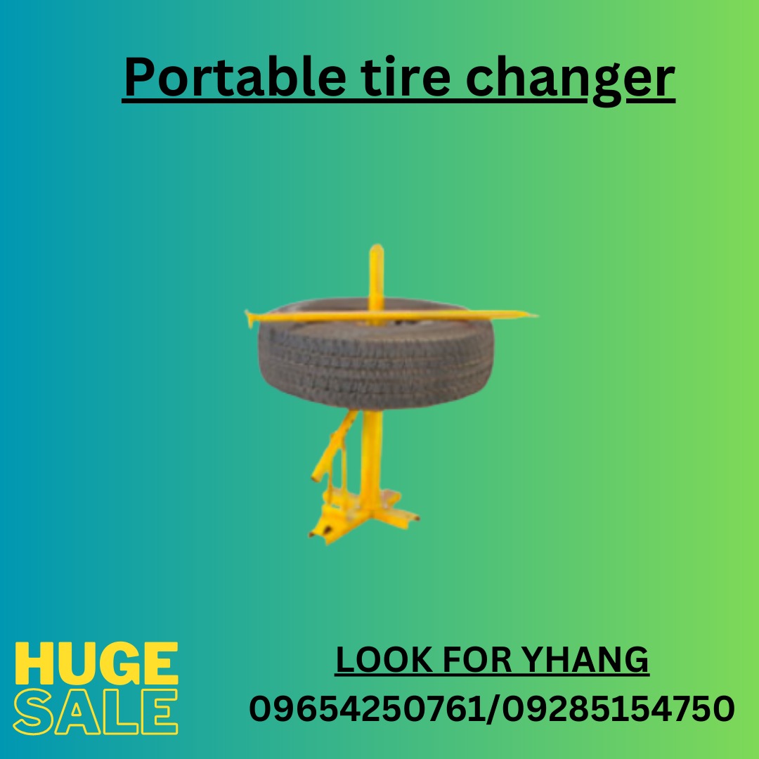Portable tire changer on Carousell
