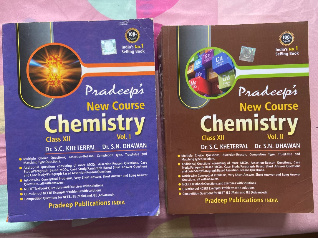 Pradeep #39 s New Course Chemistry Class 12 Vol 1 (Dr S C Kheterpal Dr S