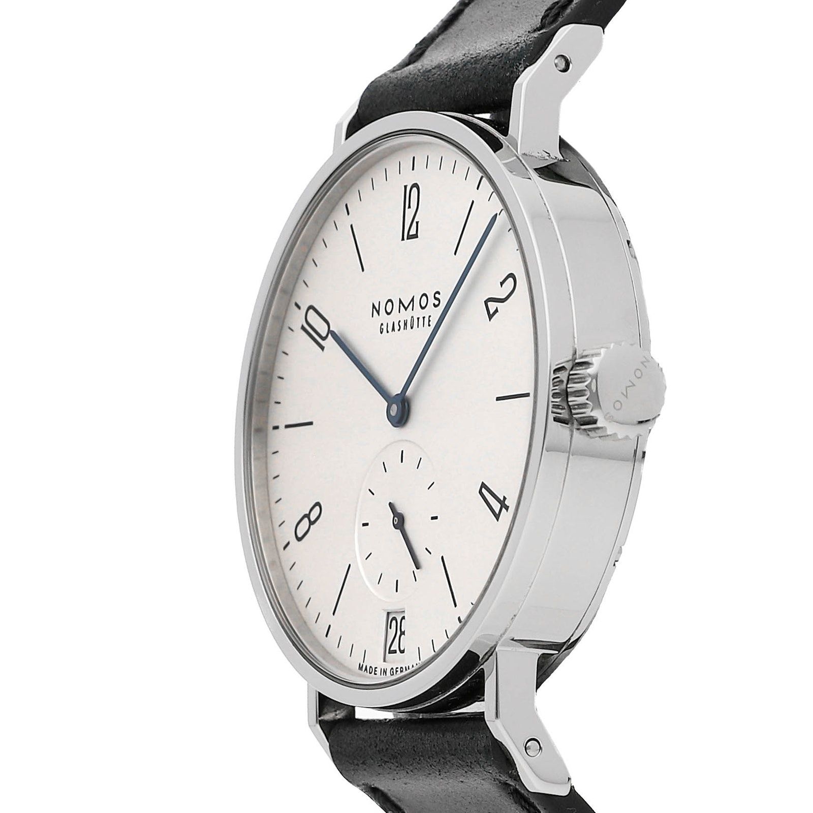 Pre Owned Nomos Glashutte Tangomat Date 602 Luxury Watches on