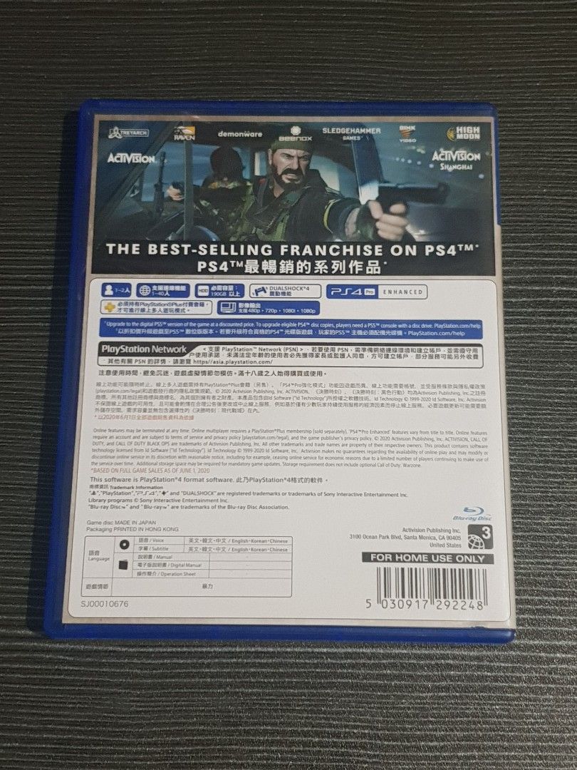 Cw sales on ps4