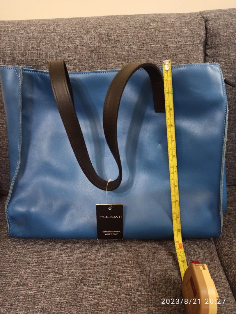 PULICATI Genuine Leather Handbag