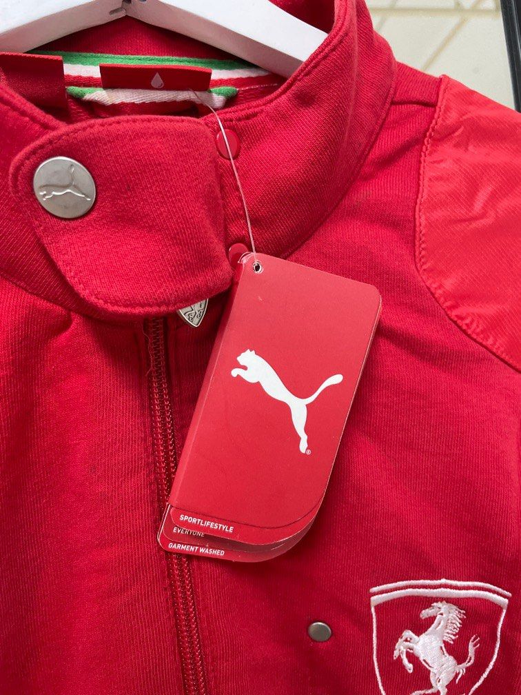 Puma ferrari sweat jacket on sale