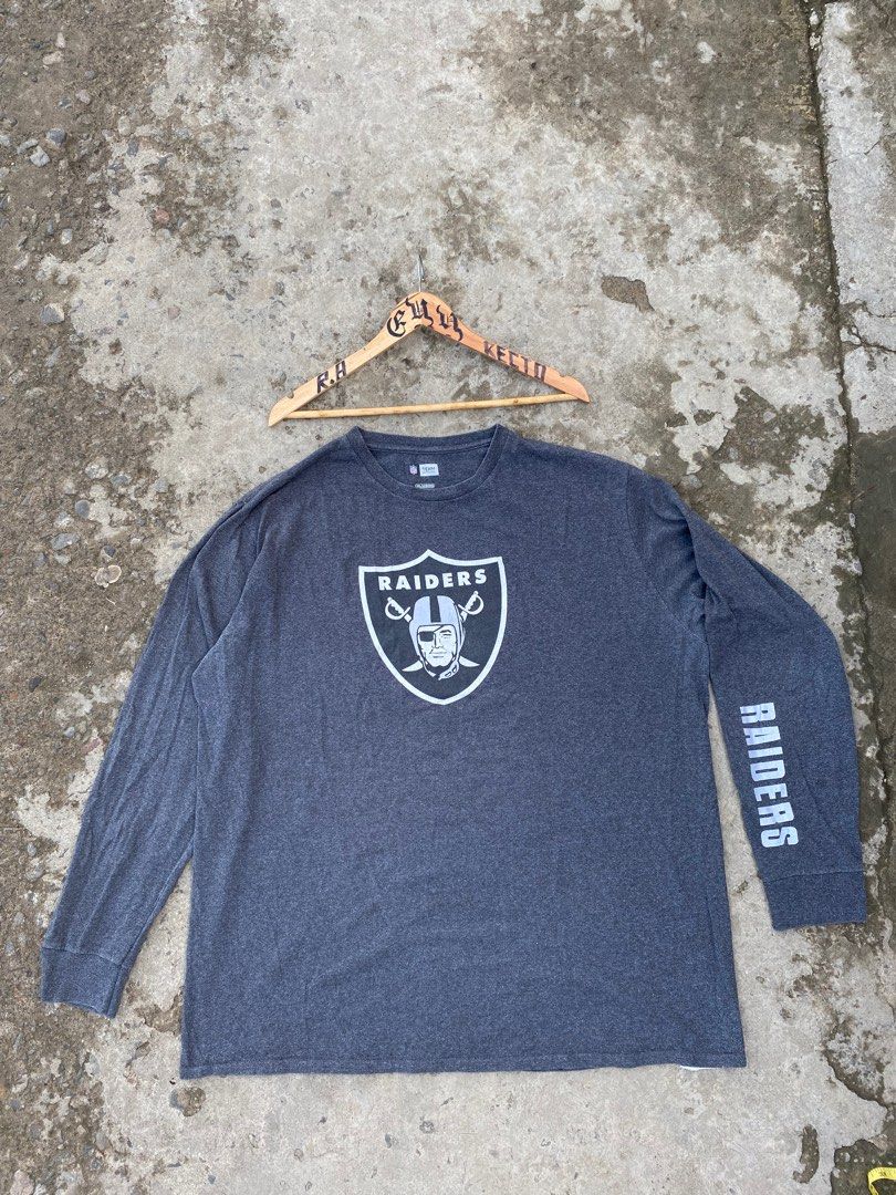 RAIDERS LONGSLEEVE, Men's Fashion, Tops & Sets, Tshirts & Polo Shirts on  Carousell