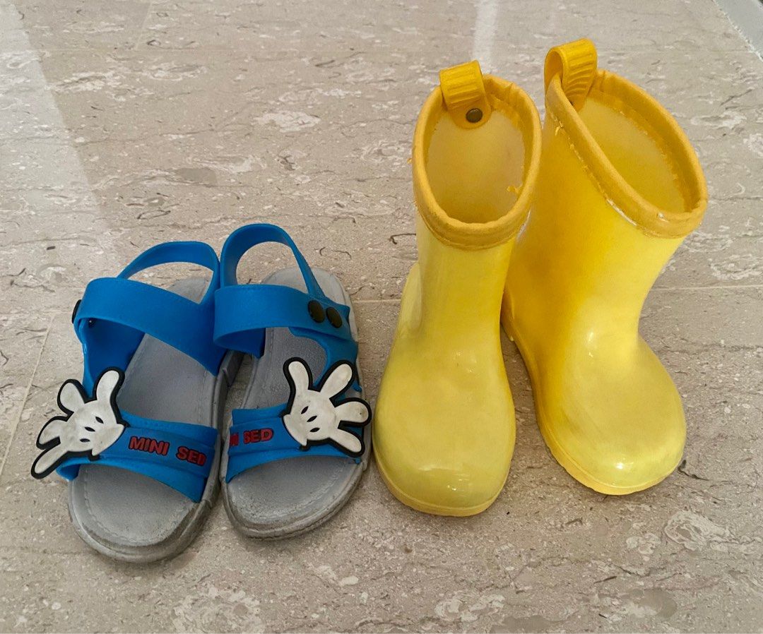 Rain boots and Sandals for free Babies Kids Babies Kids