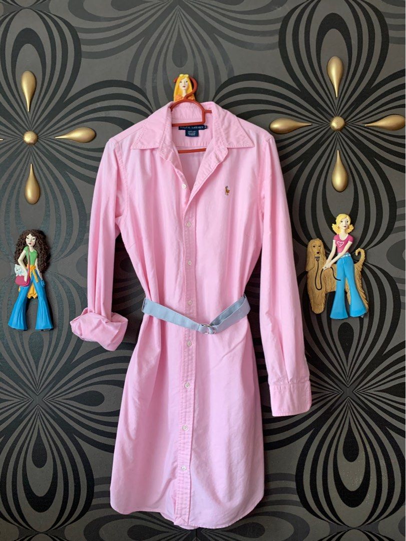 Ralph lauren oxford pink outlet