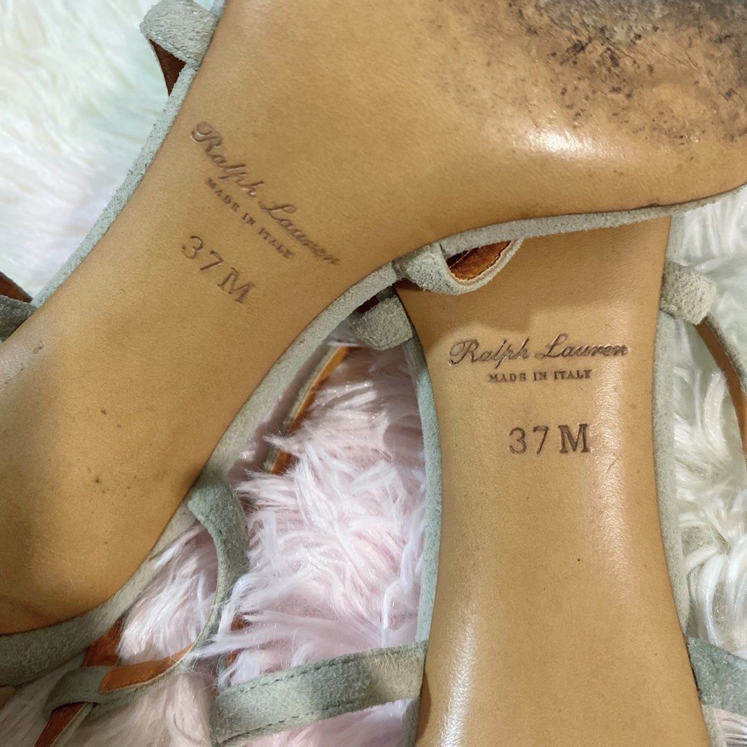 Ralph lauren strappy heels on sale