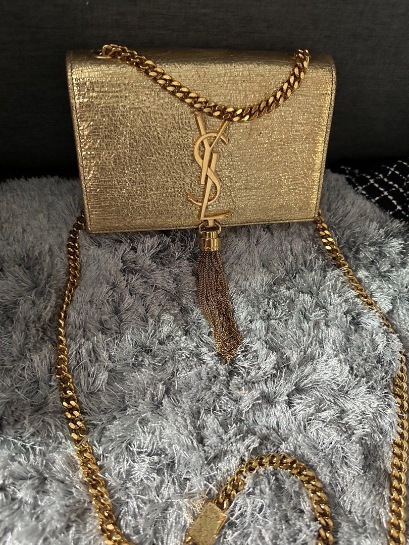 Ysl gold best sale bag