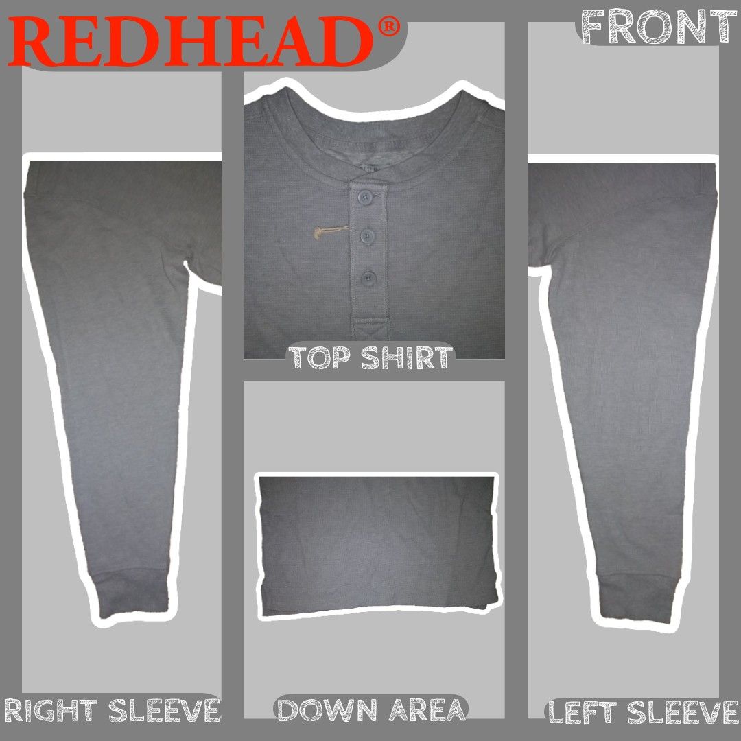 RedHead Thermal Henley Long-Sleeve Shirt for Men