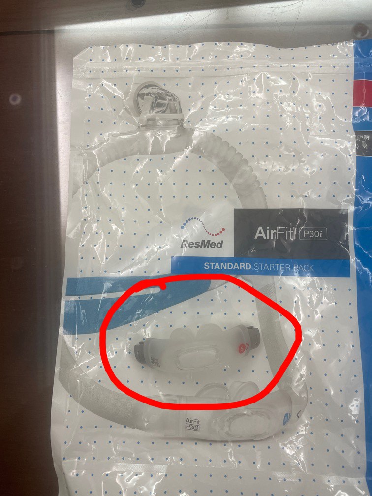 Resmed Airfit P30i Nasal Pillow Size S, Health & Nutrition, Medical