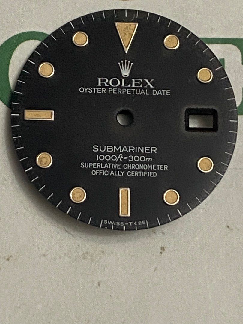 Rolex submariner tritium dial clearance