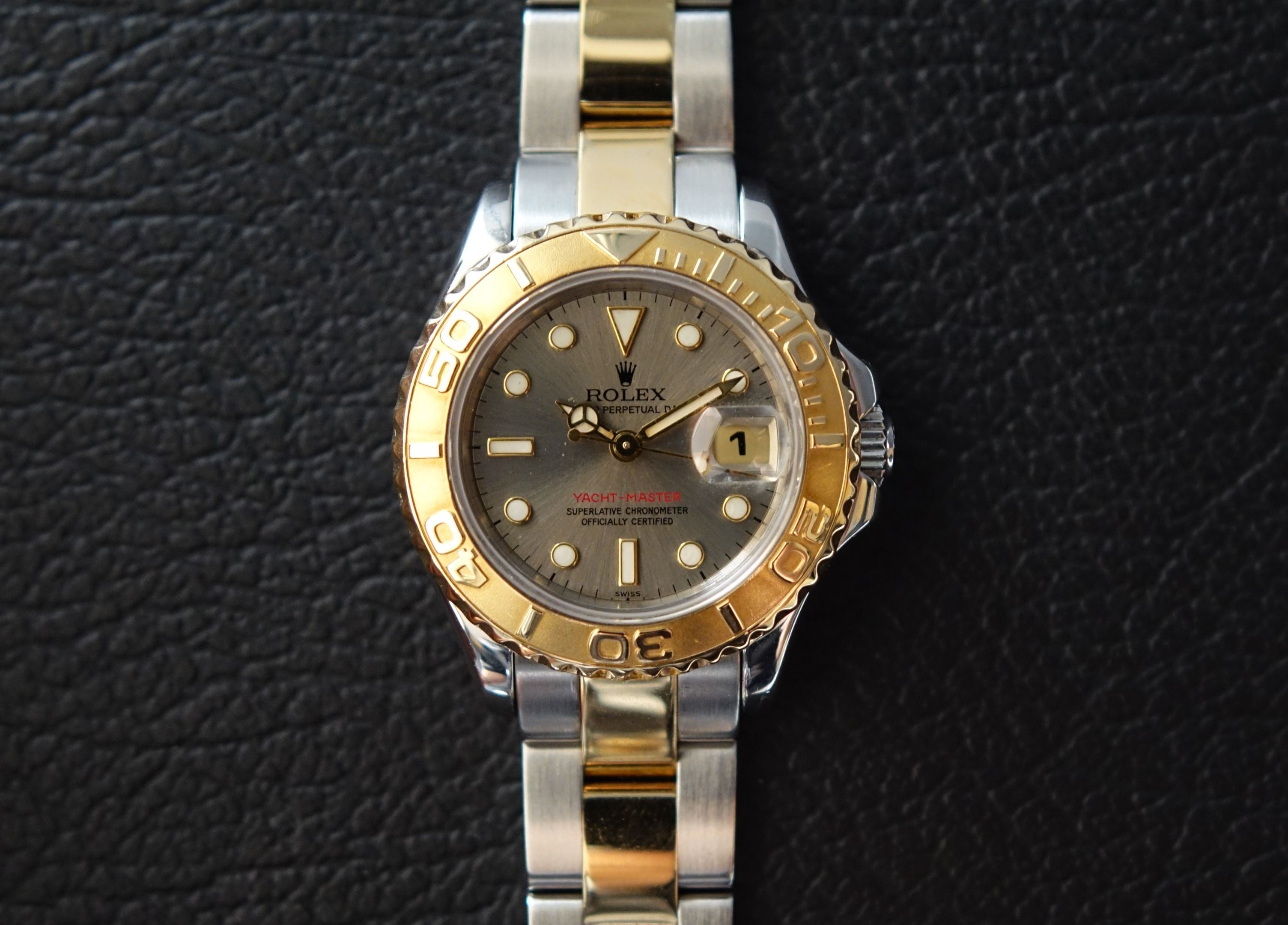 Rolex Yachtmaster Ladies 29mm 69623 Swiss Only Dial