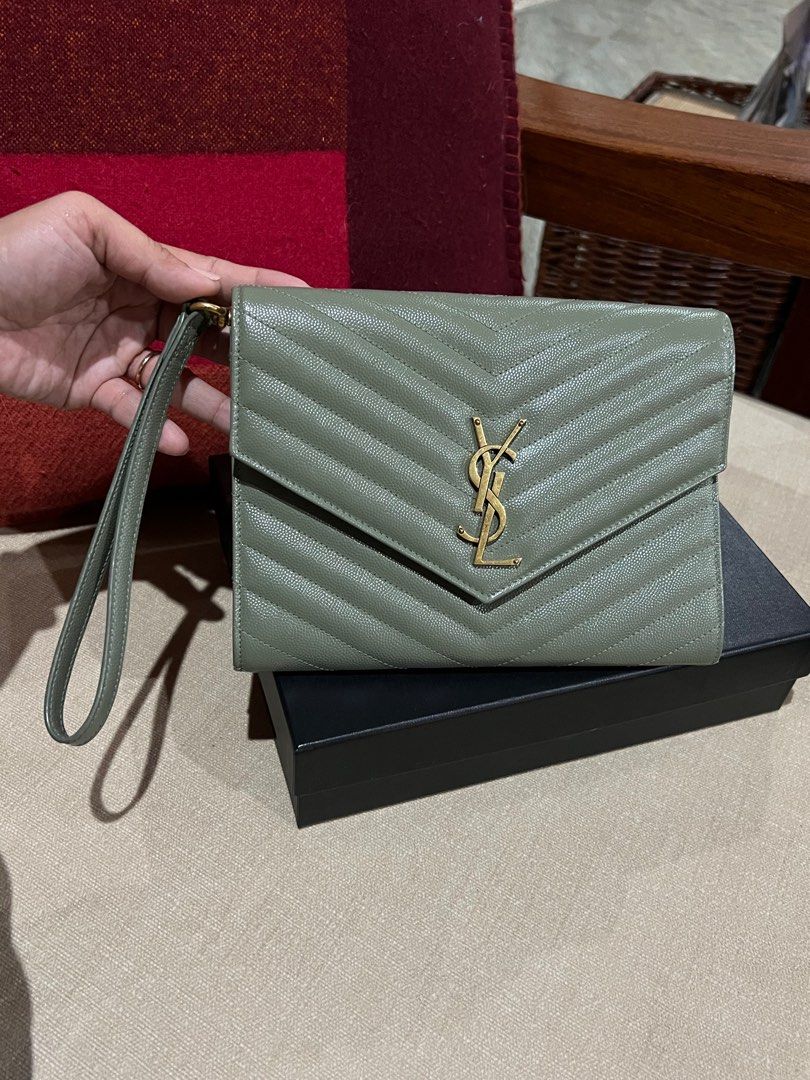 Ysl wristlet hot sale sale
