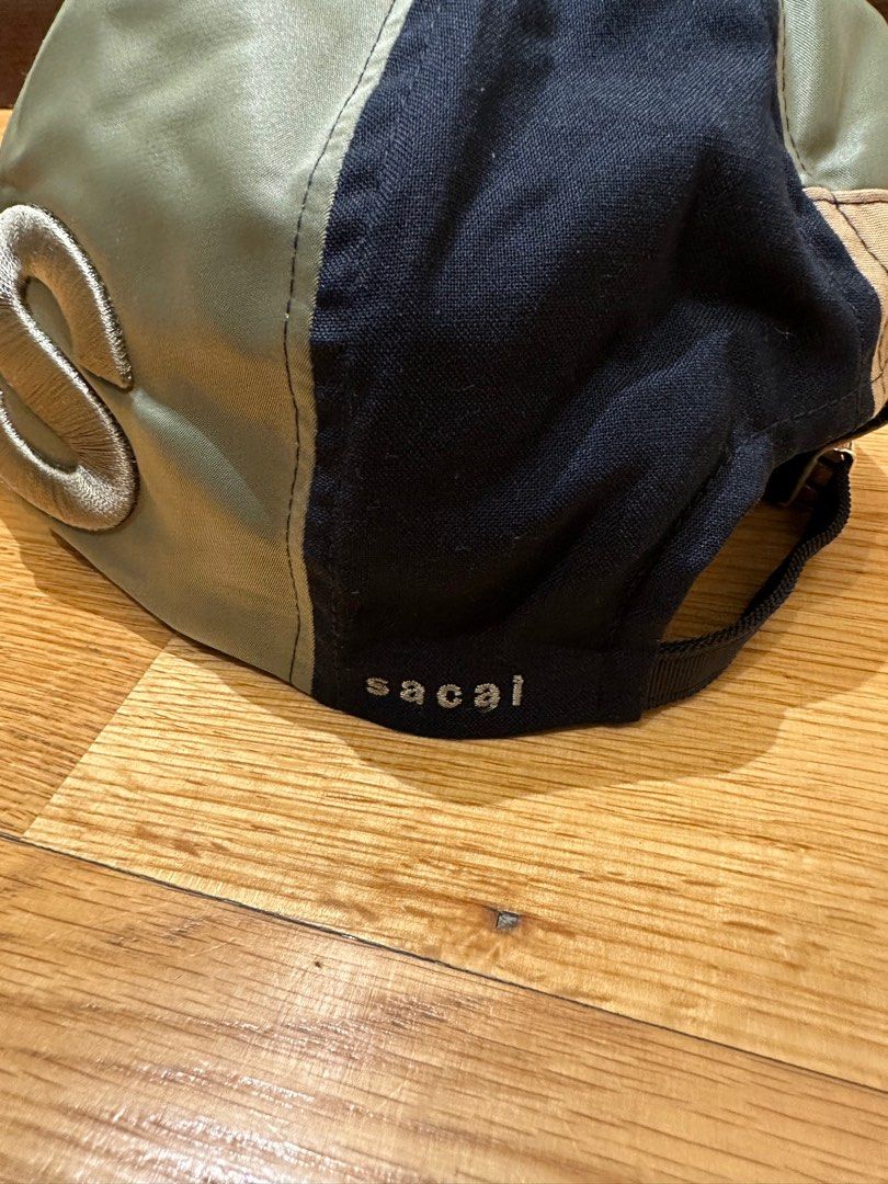 Sacai Hank Willis Thomas Solid Mix Cap 帽, 男裝, 手錶及配件, 棒球