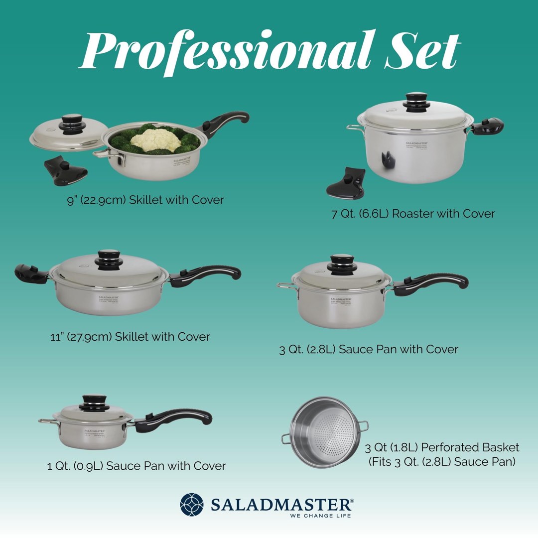 Saladmaster professional set, Furniture & Home Living, Kitchenware ...