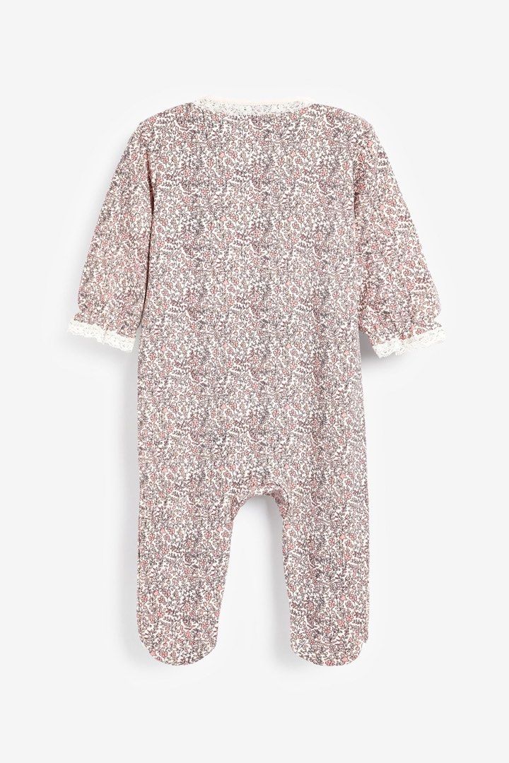 Next online floral sleepsuit