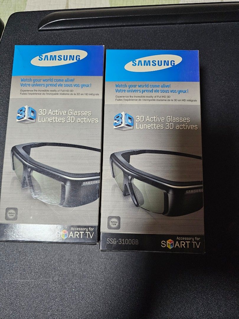 Samsung 3D glasses unused (Category: Sunglasses & Eyewear) located in Quezon City. Submitted by justc (Listing ID 1250386171, Image 1). Description: unopened unused samsung 3D glasses sh***pe checkout.