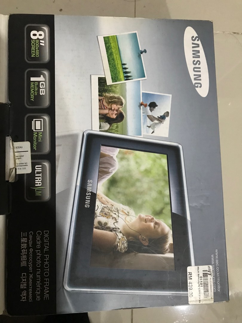 Samsung digital photos frame, Computers & Tech, Parts & Accessories