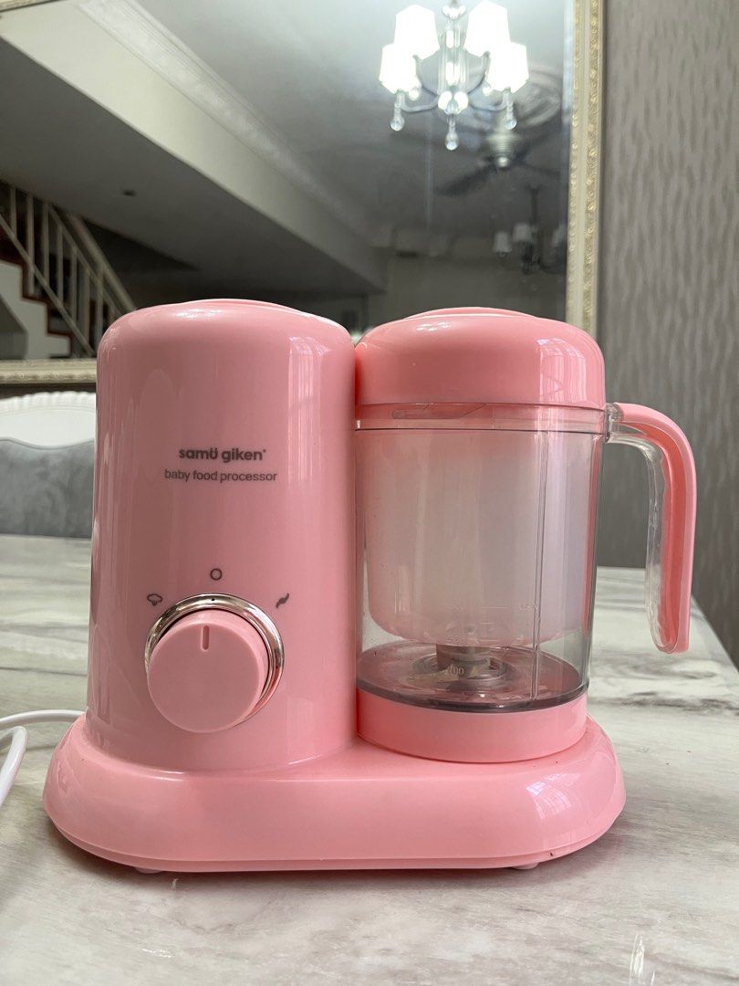 Samu Giken 4in1 Baby Food Processor with 6 pcs Container, Babies & Kids