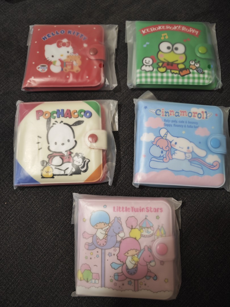 Vintage Sanrio Sticker Lot Mini Books Pochacco Pom Purin Keroppi Spottie  Twin