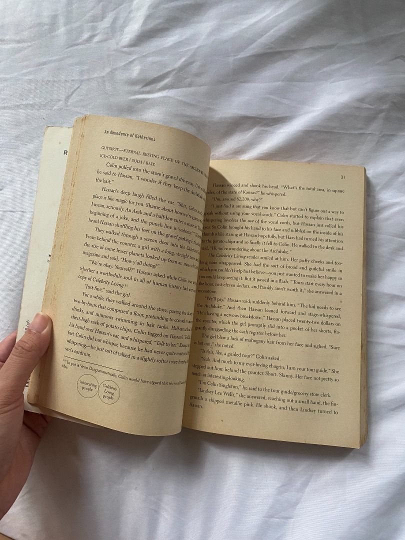 Second Hand John Green book (Category: Storybooks) located in Navotas City. Submitted by hellolades (Listing ID 1250468861, Image 3). Description: Second Hand John Green book. RFS: decluttering. bought kindle already..