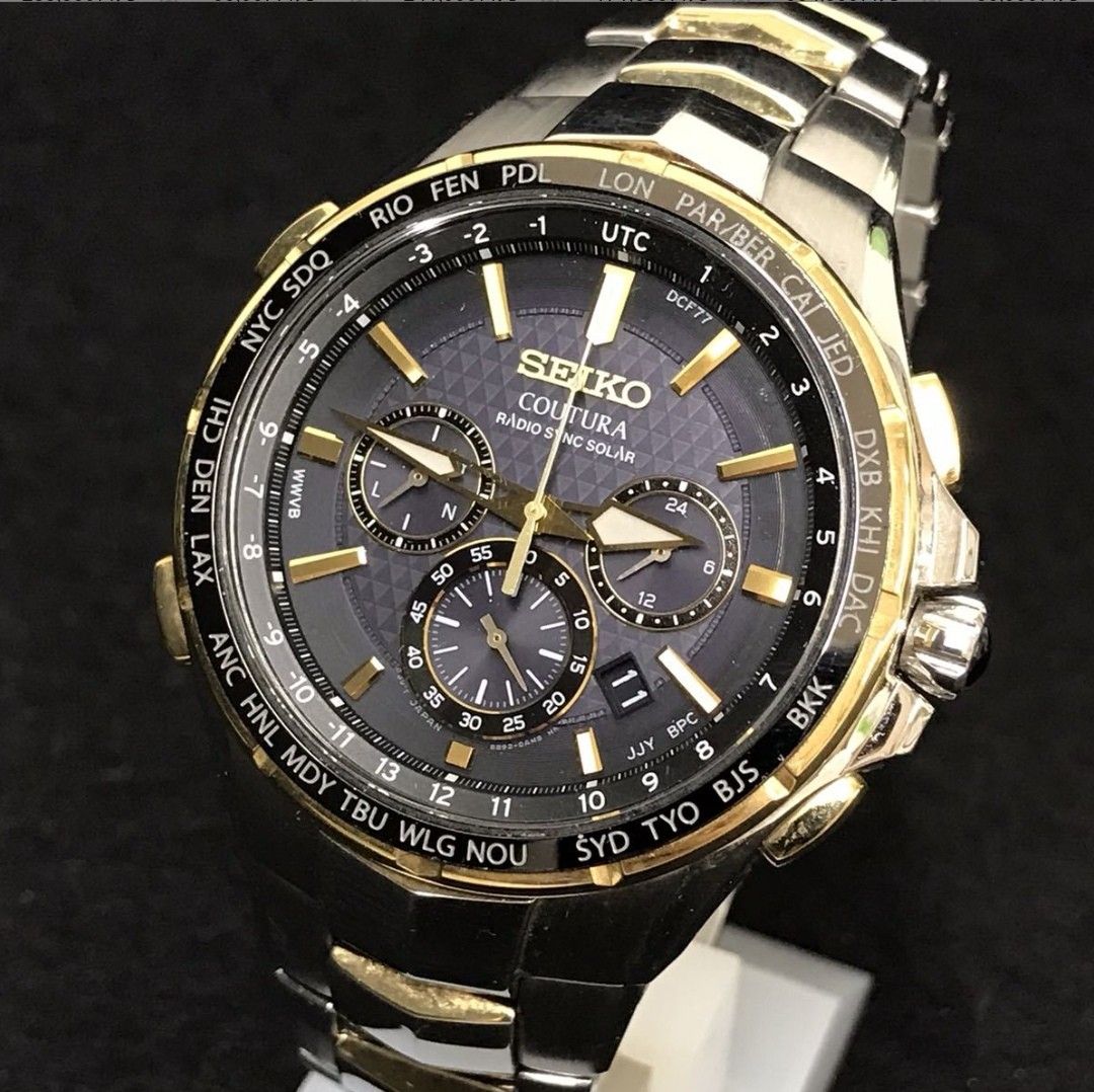 Seiko radio sync solar store 8b92