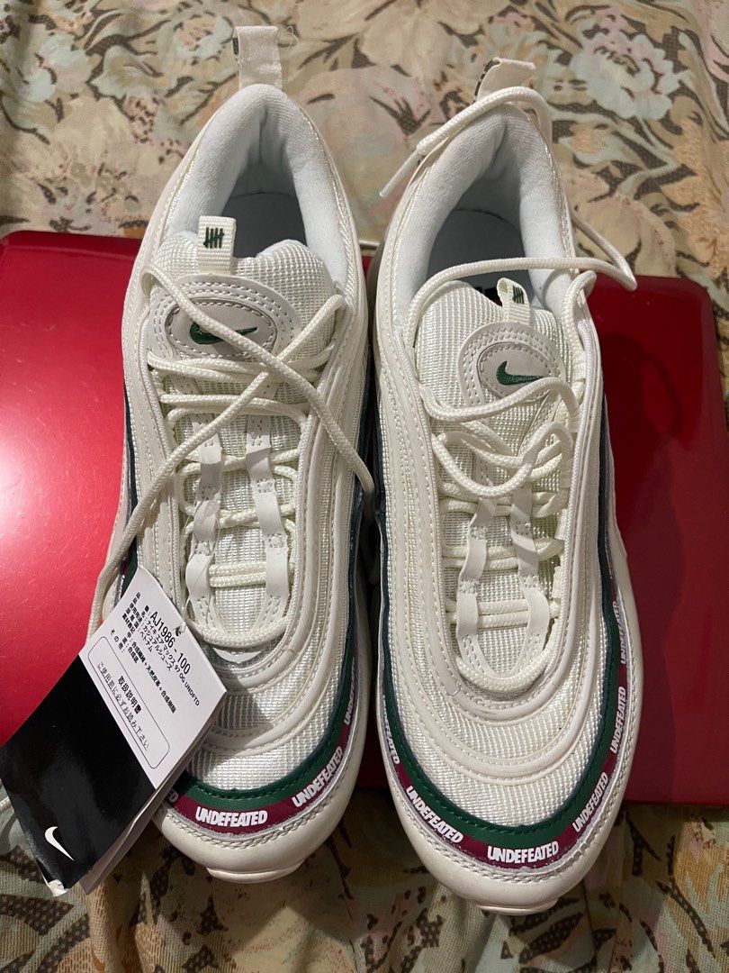Bu jual murah SEPATU AIR MAX 97 UNDEFEATED WHITE Fesyen Pria