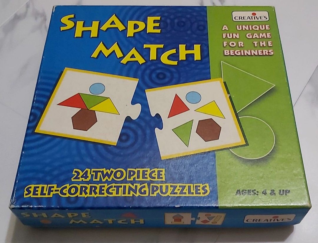 Shape Match (Category: Educational & Learning Toys) located in Singapore. Submitted by sofiamohdzakir (Listing ID 1250425549, Image 1). Description: .