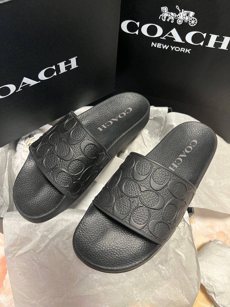 Mens coach slides top