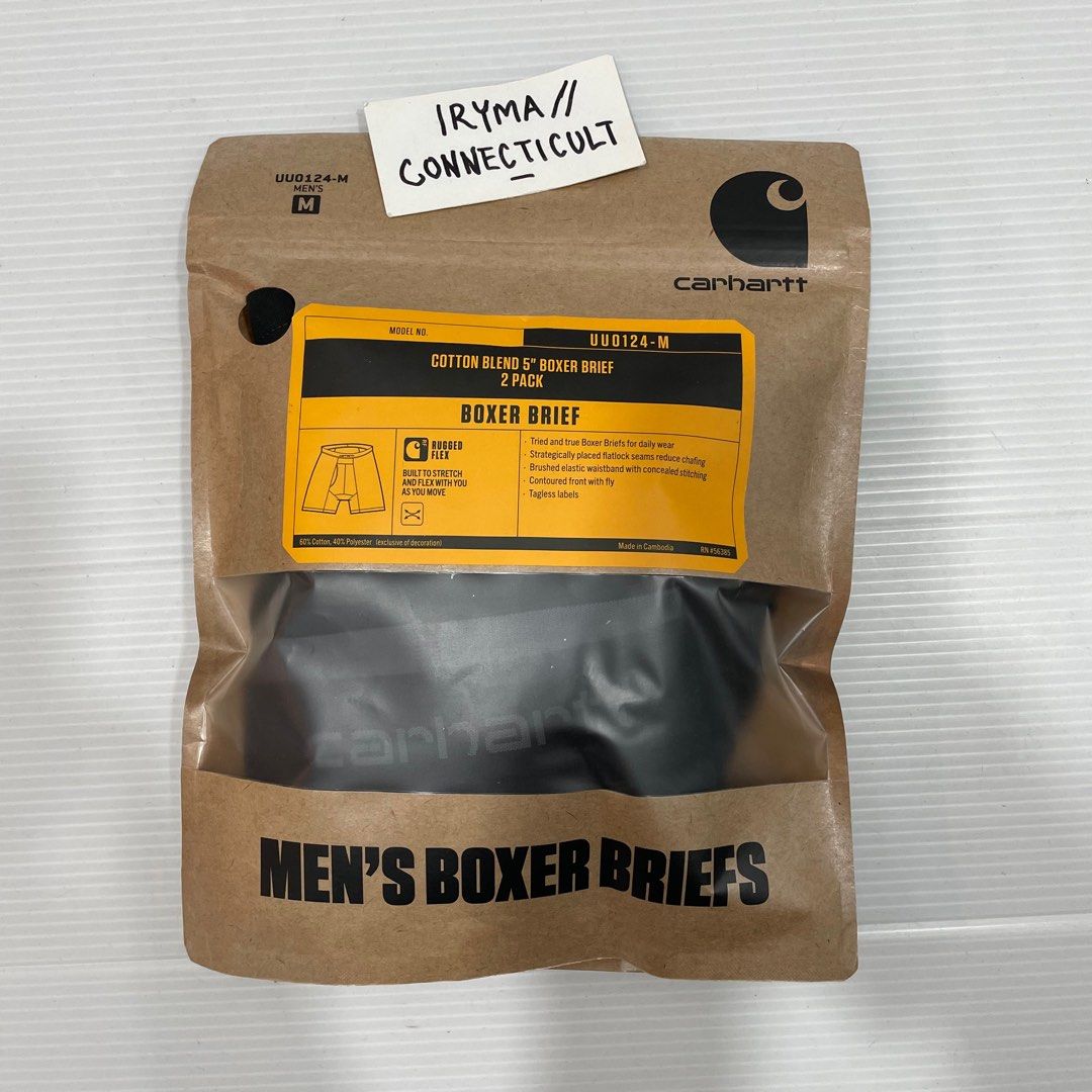 Carhartt Men's 8 Basic Boxer Brief (2 Pack)