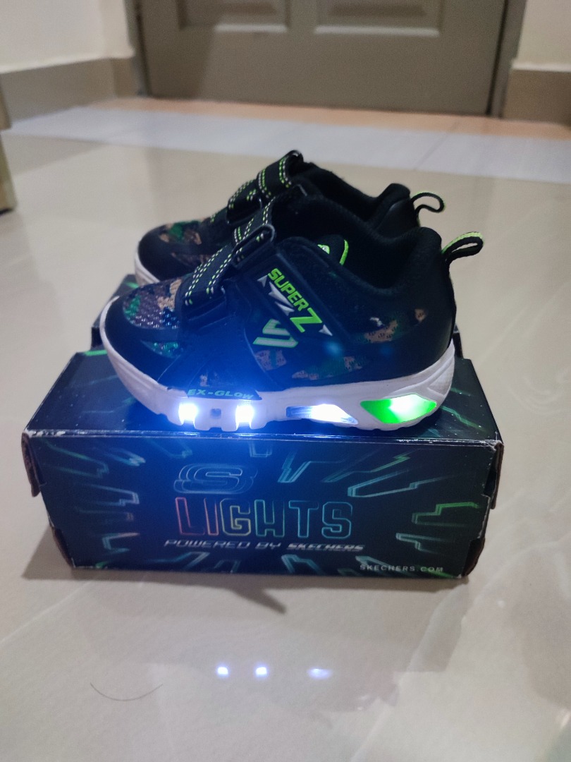 Skechers mens light up shoes sales