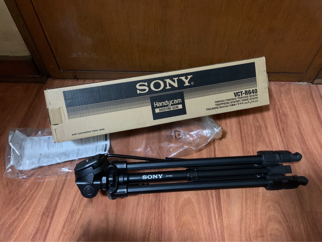 SONY VCT-R640 Tripod, Photography, Photography Accessories, Tripods ...