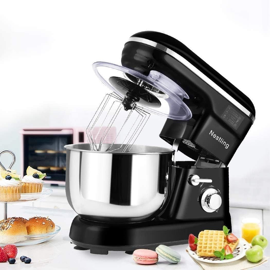 Electric whisk with store bowl