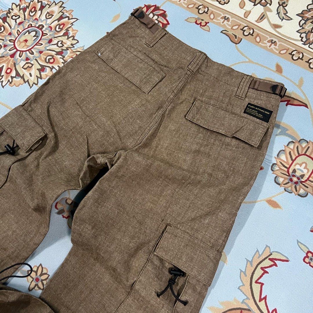 Stussy wool cargo store pants