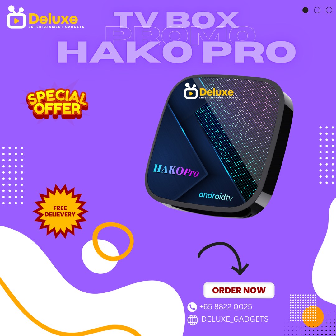 SUPPORT LOCAL] HAKO PRO ANDROID TV BOX + PREMIUM, TV & Home Appliances, TV  & Entertainment, Media Streamers & Hubs on Carousell