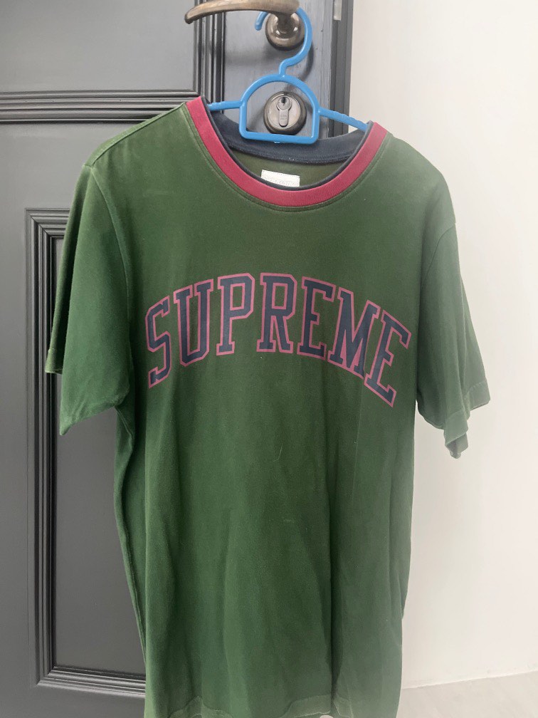 Supreme Arch Logo Tee, Men'S Fashion, Tops & Sets, Tshirts & Polo Shirts On  Carousell
