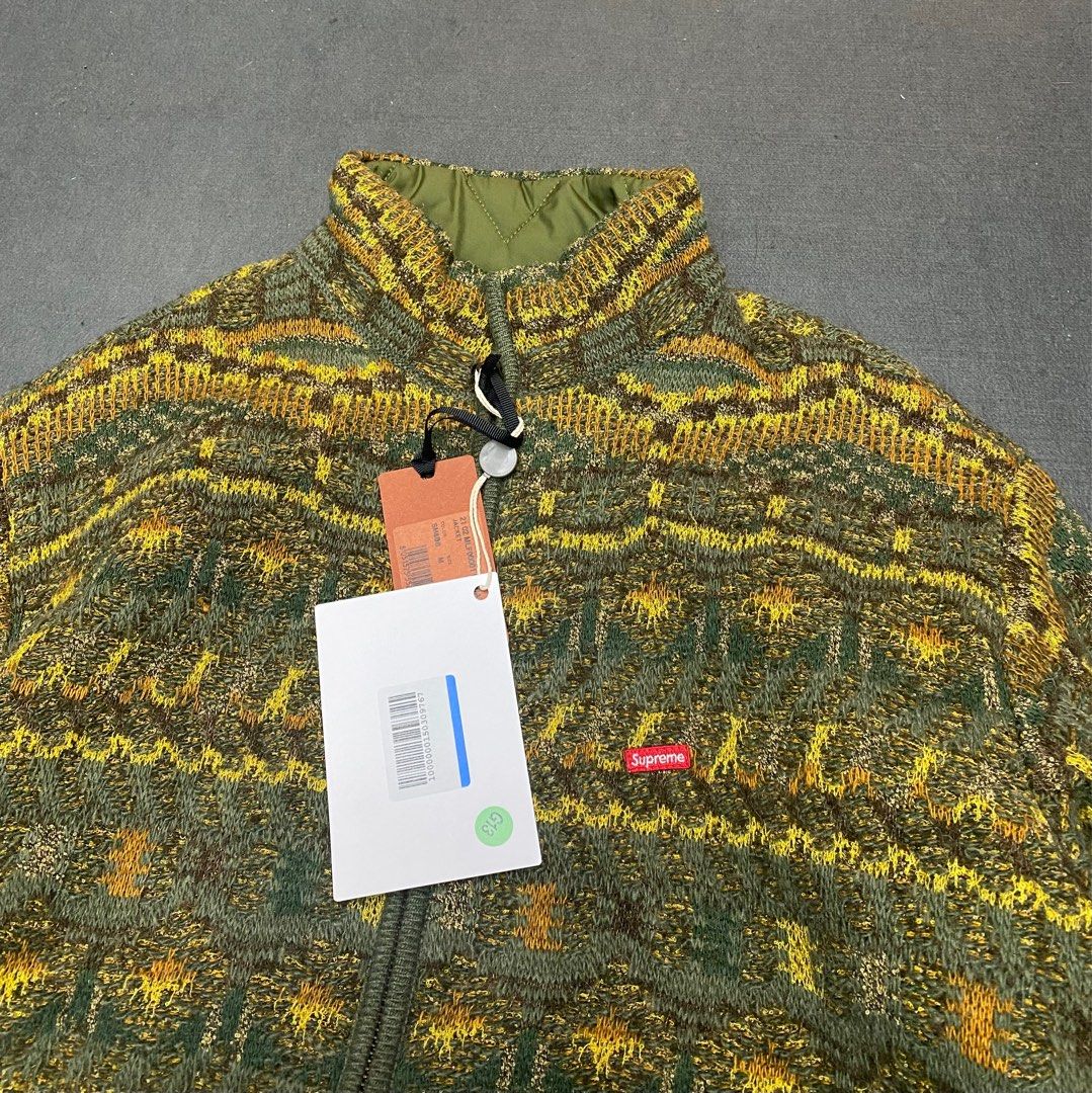 Supreme Missoni Reversible Knit Jacket 全新M碼, 名牌, 服裝- Carousell
