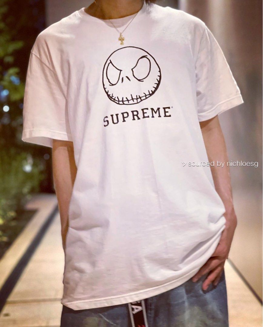 SUPREME SKELETON TEE Men s Fashion Tops Sets Tshirts Polo