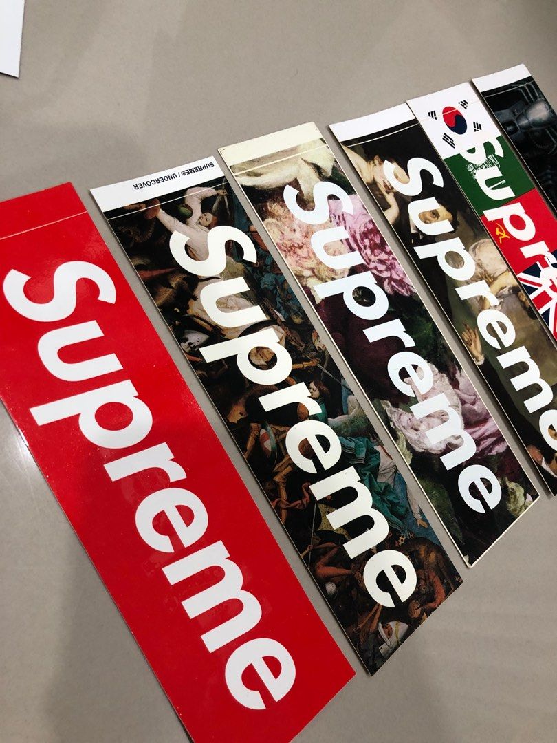 Supreme best sale pcl sticker