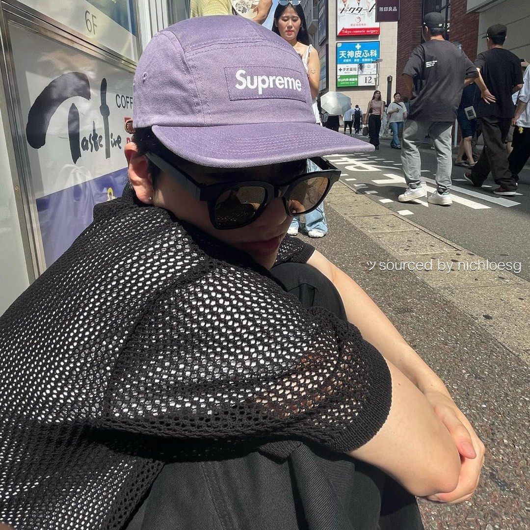 SUPREME WASHED CHINO TWILL CAMP CAP, Men's Fashion, Watches