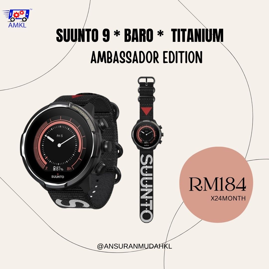 Suunto 9 Baro Ambassador Edition