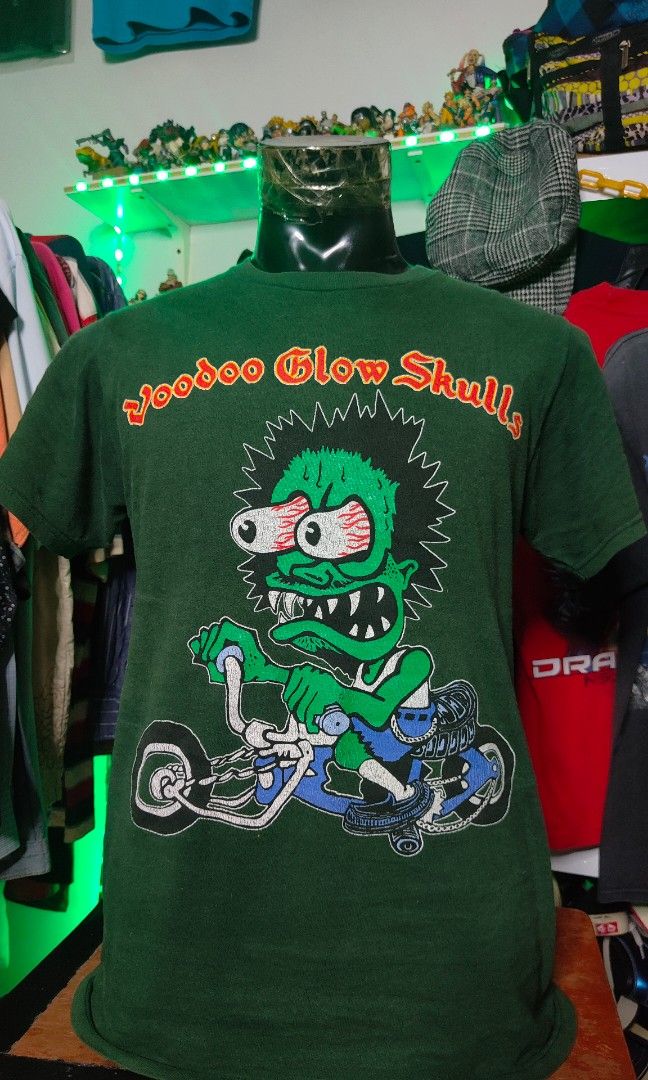 T shirt band voodoo glow skulls vintage 90s