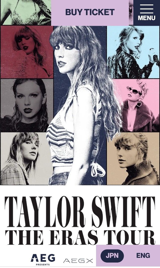 1(One) Taylor Swift Eras tour Japan VIP3 February 9 2024, Tickets