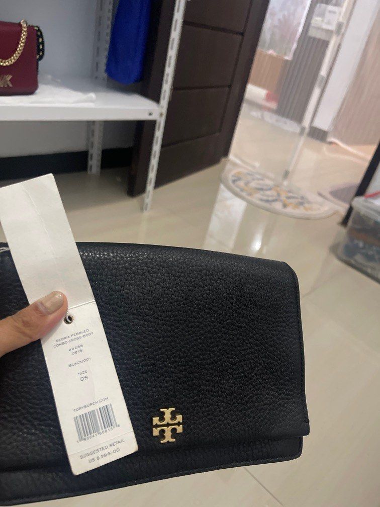 Tory burch georgia deals pebbled combo crossbody