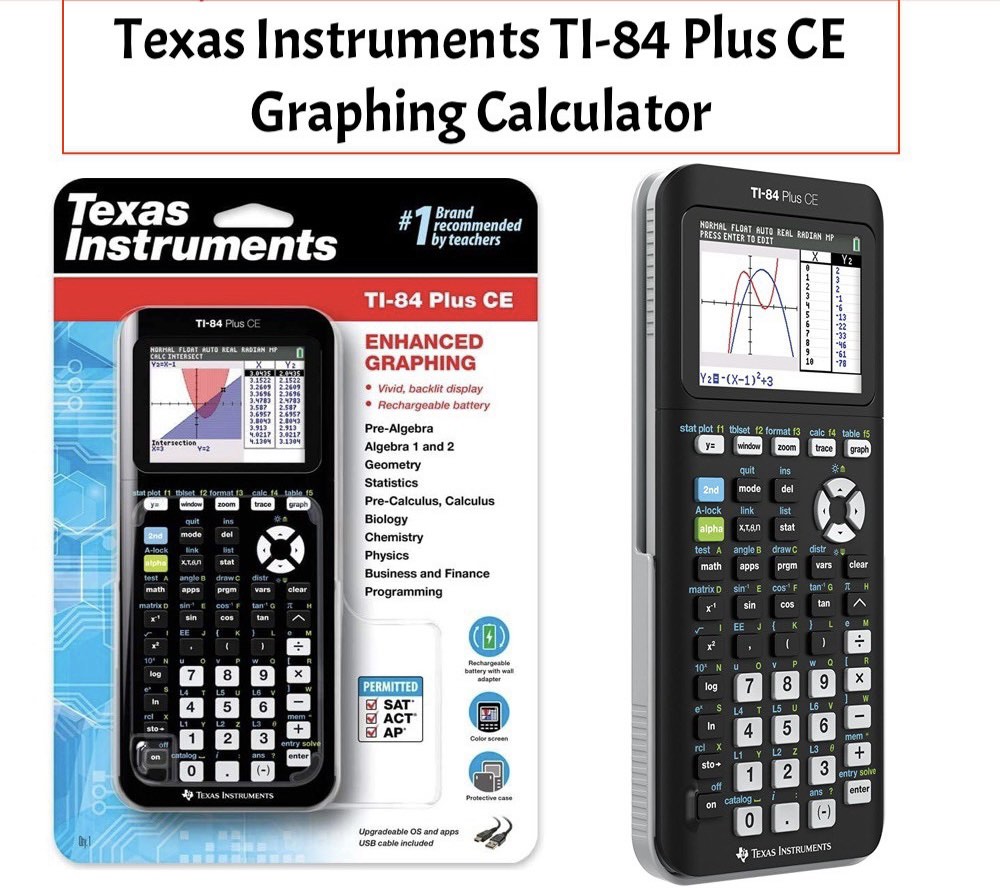 Texas Instruments T184 Plus CE Graphing Calculator, Mobile Phones & Gadgets, Other Gadgets on