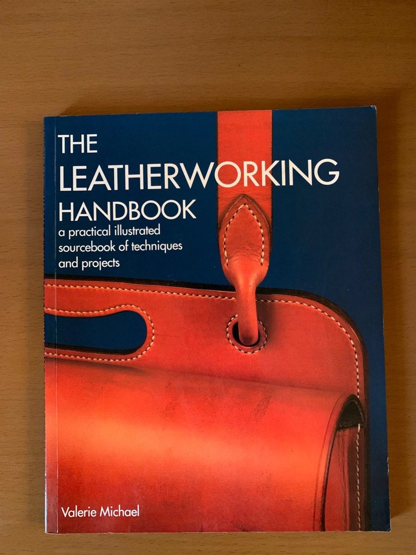 the leatherworking handbook on Carousell