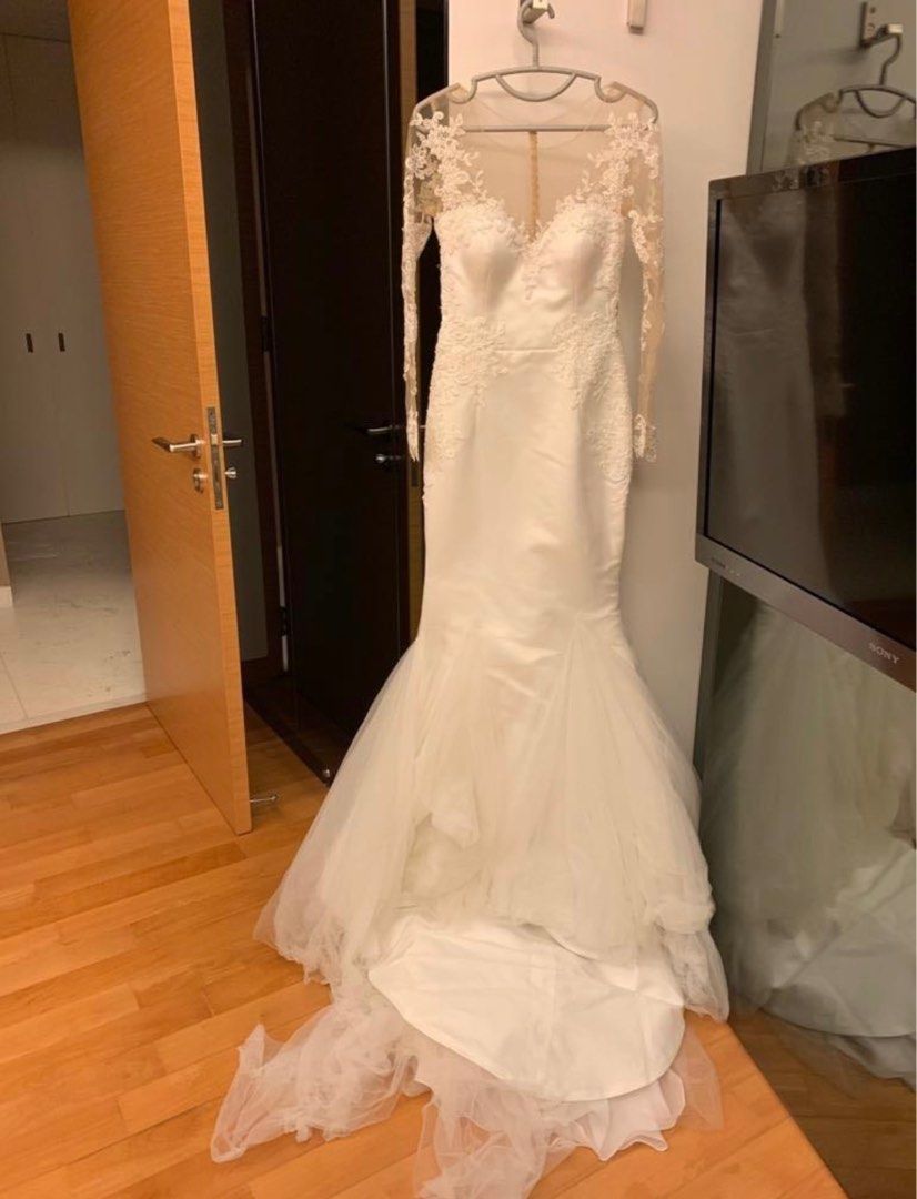 Tiara Wedding Dress, Women's Fashion, Dresses & Sets, Evening dresses