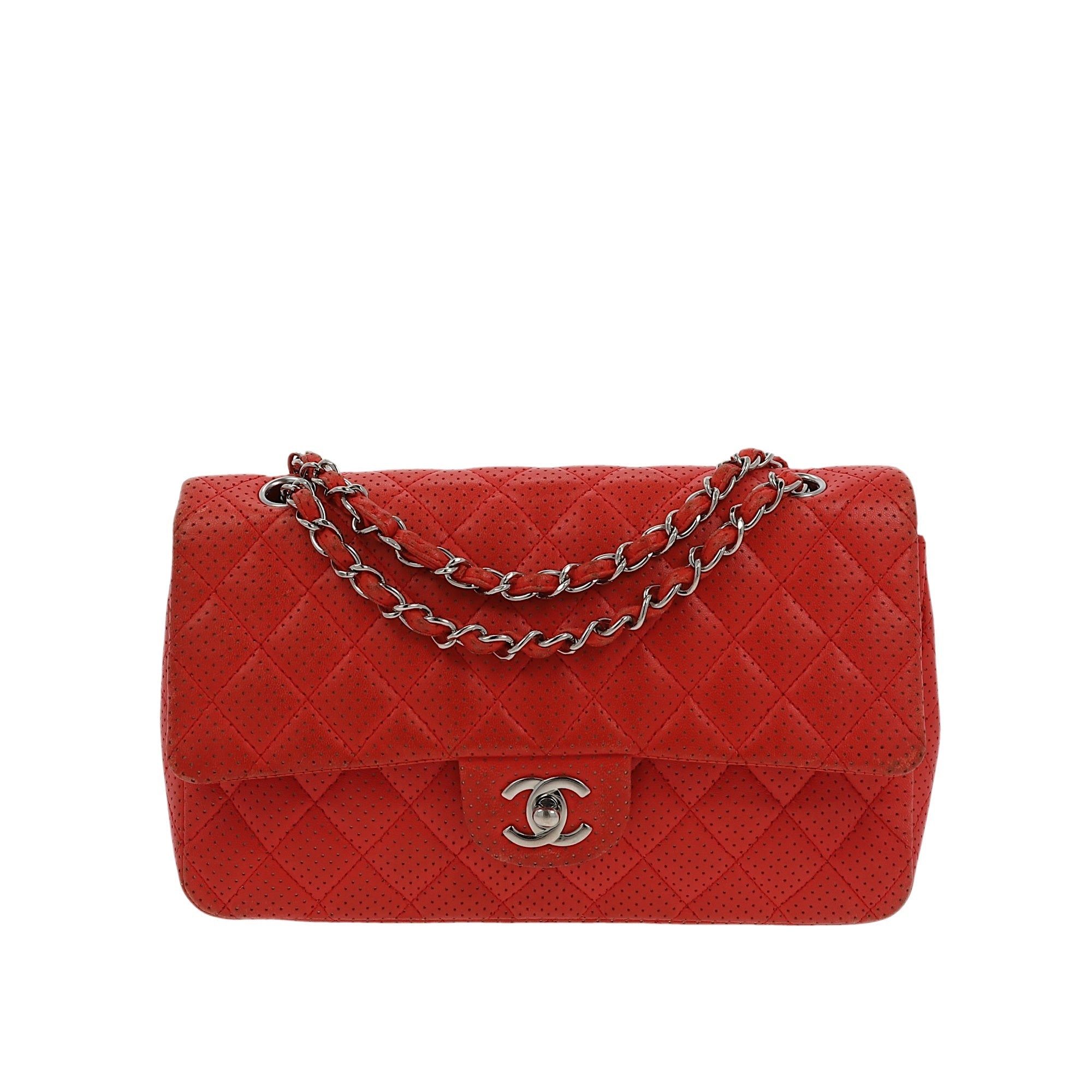 Red luxury bag store