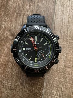 Timex diver depth meter temperature Men s Fashion Watches