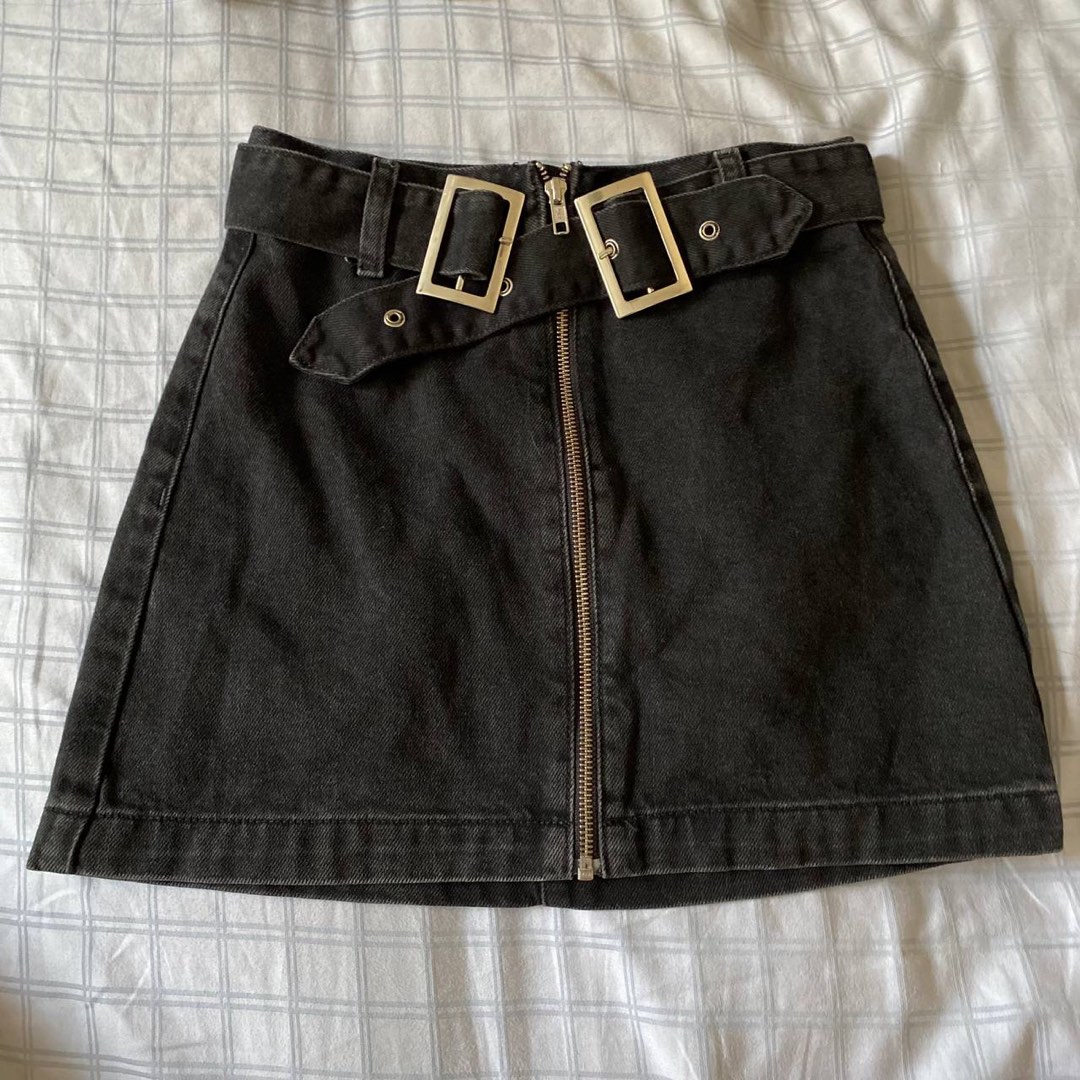 topshop denim cargo skirt Women s Fashion Bottoms Skirts on