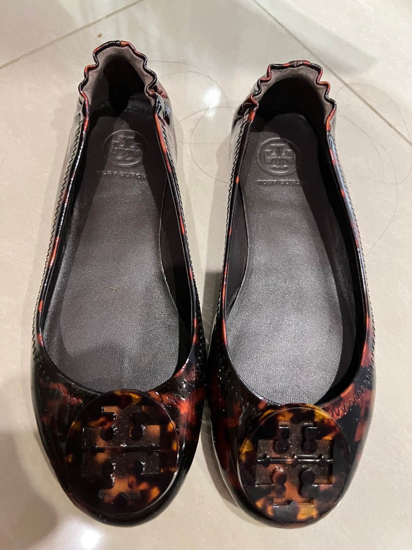Tory Burch Travel Ballet Flats size 5.5 Women s Fashion Footwear
